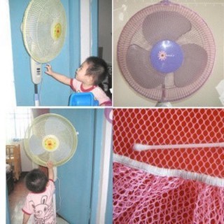 lưới bọc quạt kiêm vải che quạt