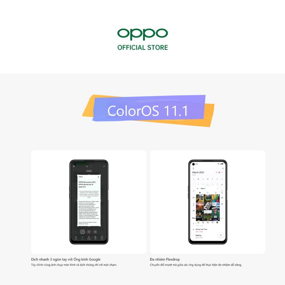 Điện Thoại OPPO A76 (6GB/128GB) - Hàng Chính Hãng 100% lỗi 1 đổi 1