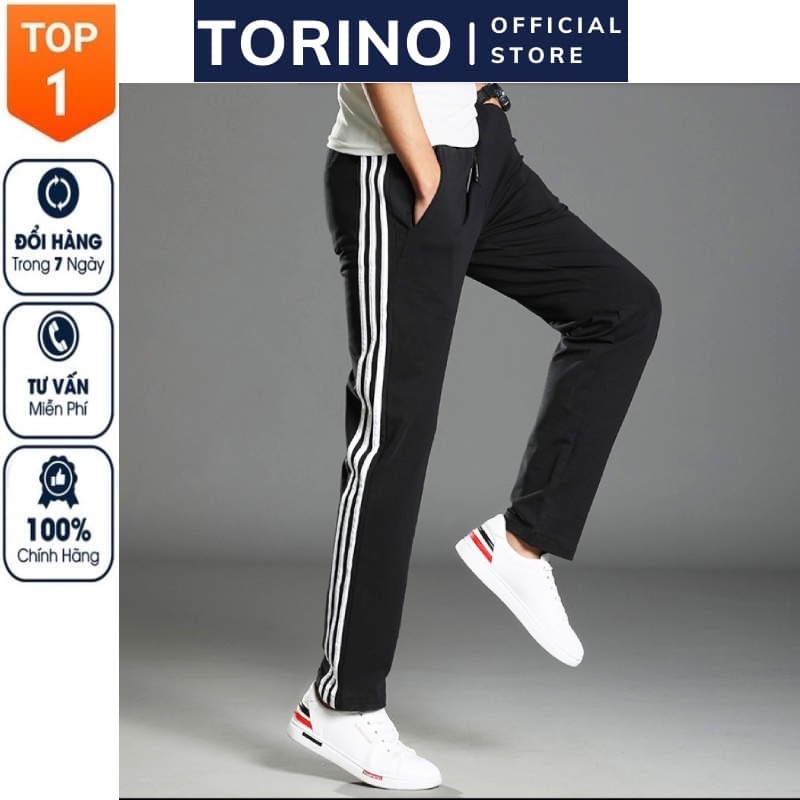 Quần Thể Thao 3 Sọc Dành Cho Cả Nam Và Nữ, Chất Vải Dày Dặn Co Giãn Thoáng Mát