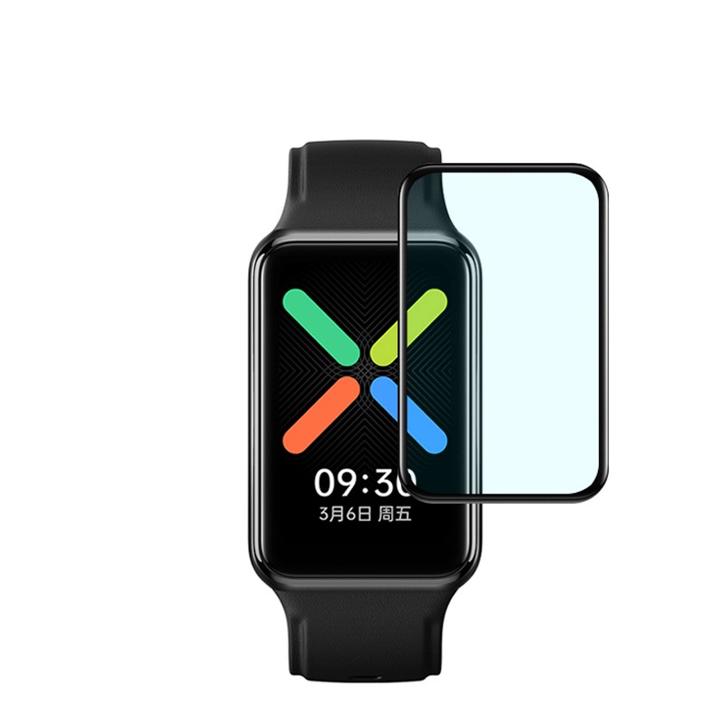 Miếng Dán Bảo Vệ Màn Hình Viền Cong 3D Cho Đồng Hồ OPPO