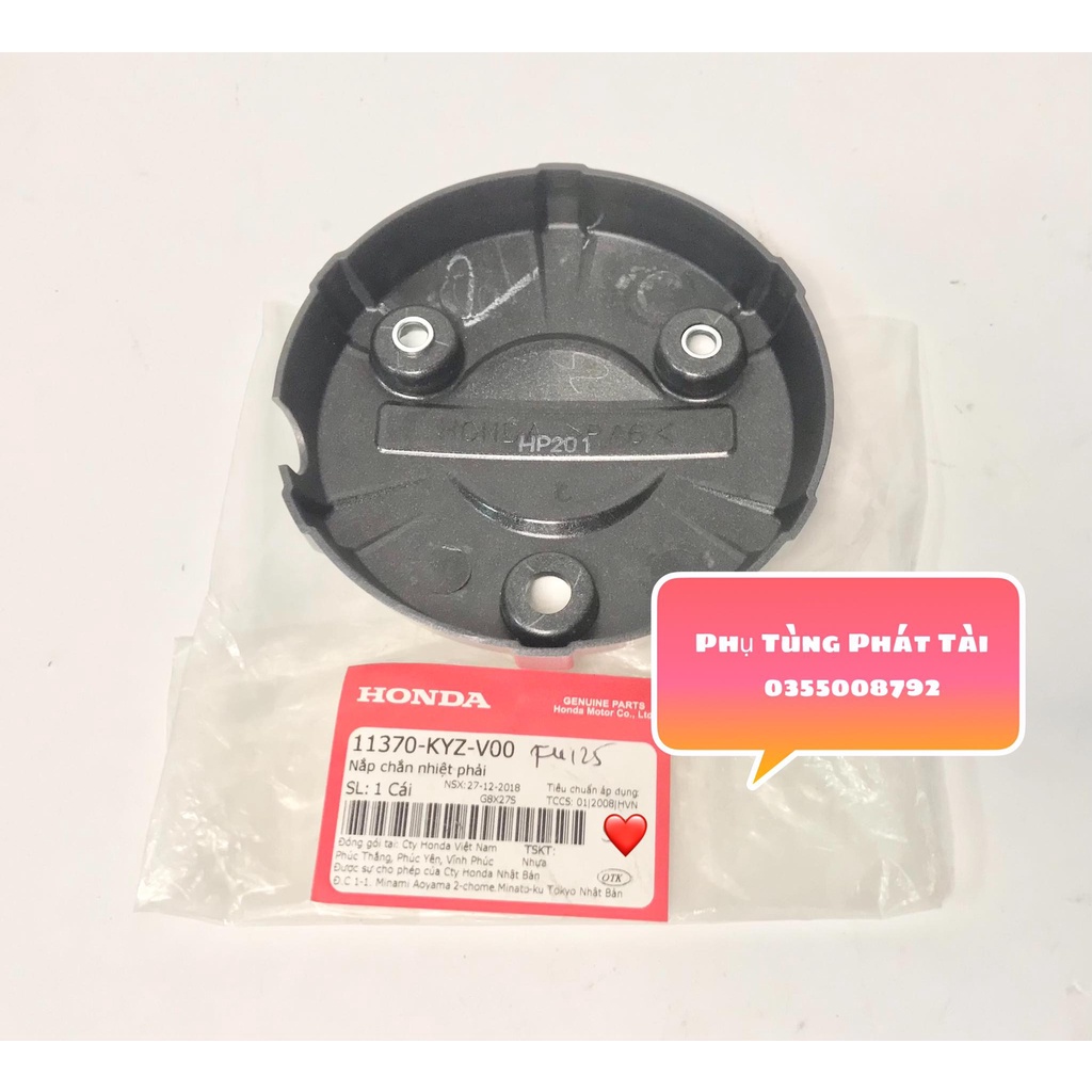 Nắp Chụp Lóc Nồi Future 125 Trắng - Xám Chính Hãng Honda