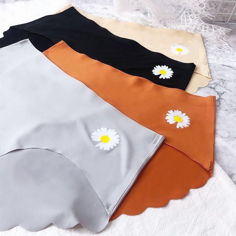 Quần Lót Su Hoa Cúc Lượn Sóng Mong Có May Đáy 2 Lớp Không Lộ Hằn Viền Khi Mặc Váy Ôm Body