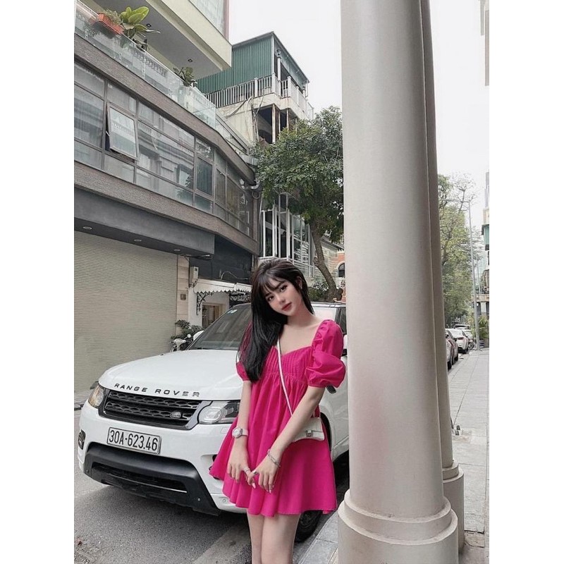 [Mã FAGREEN1505 giảm tới 30K đơn 99K] VÁY BABYDOLL XẾP LY NGỰC | BigBuy360 - bigbuy360.vn