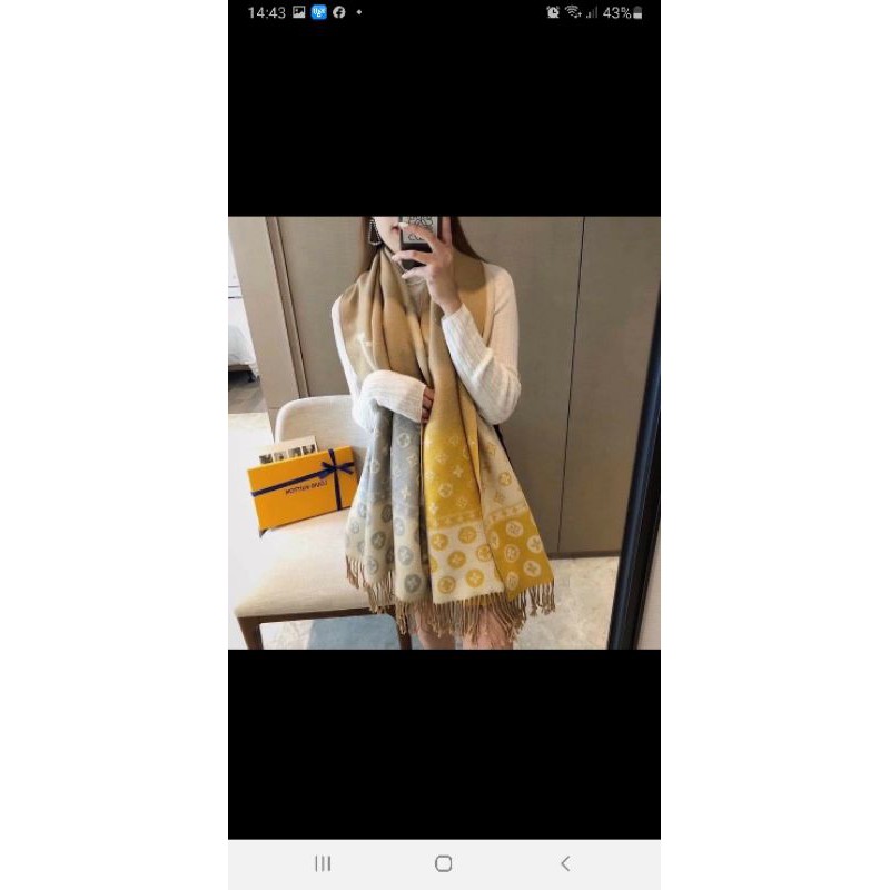 khăn dạ hiệu cao cấp lv