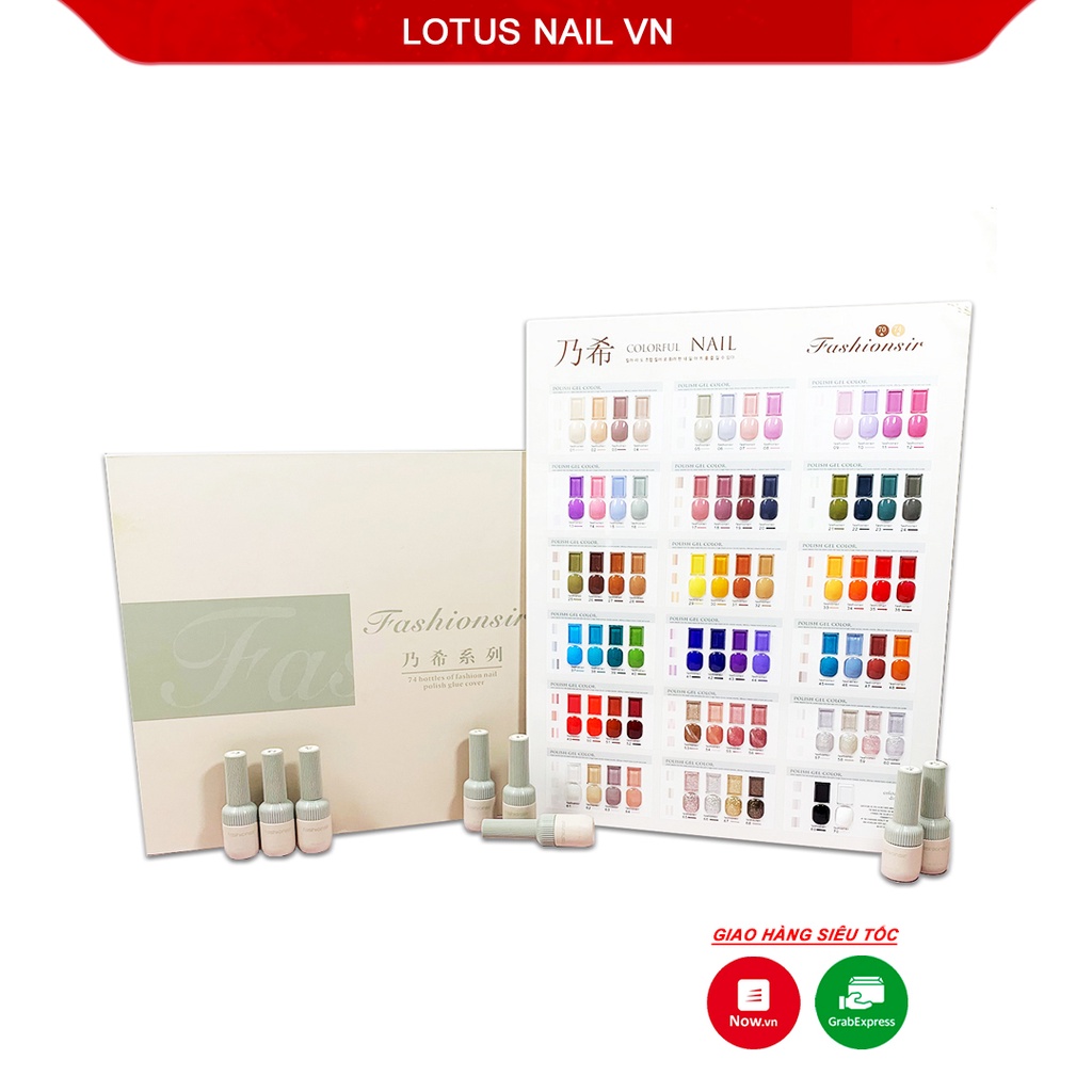 Set sơn gel 70 màu MINAYIN Hàn Quốc tặng kèm bảng màu + Base + Top