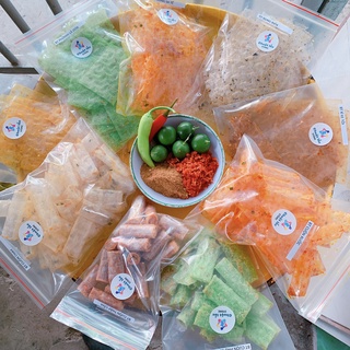 Combo 5 bịch bánh tráng trộn thập cẩm đủ loại
