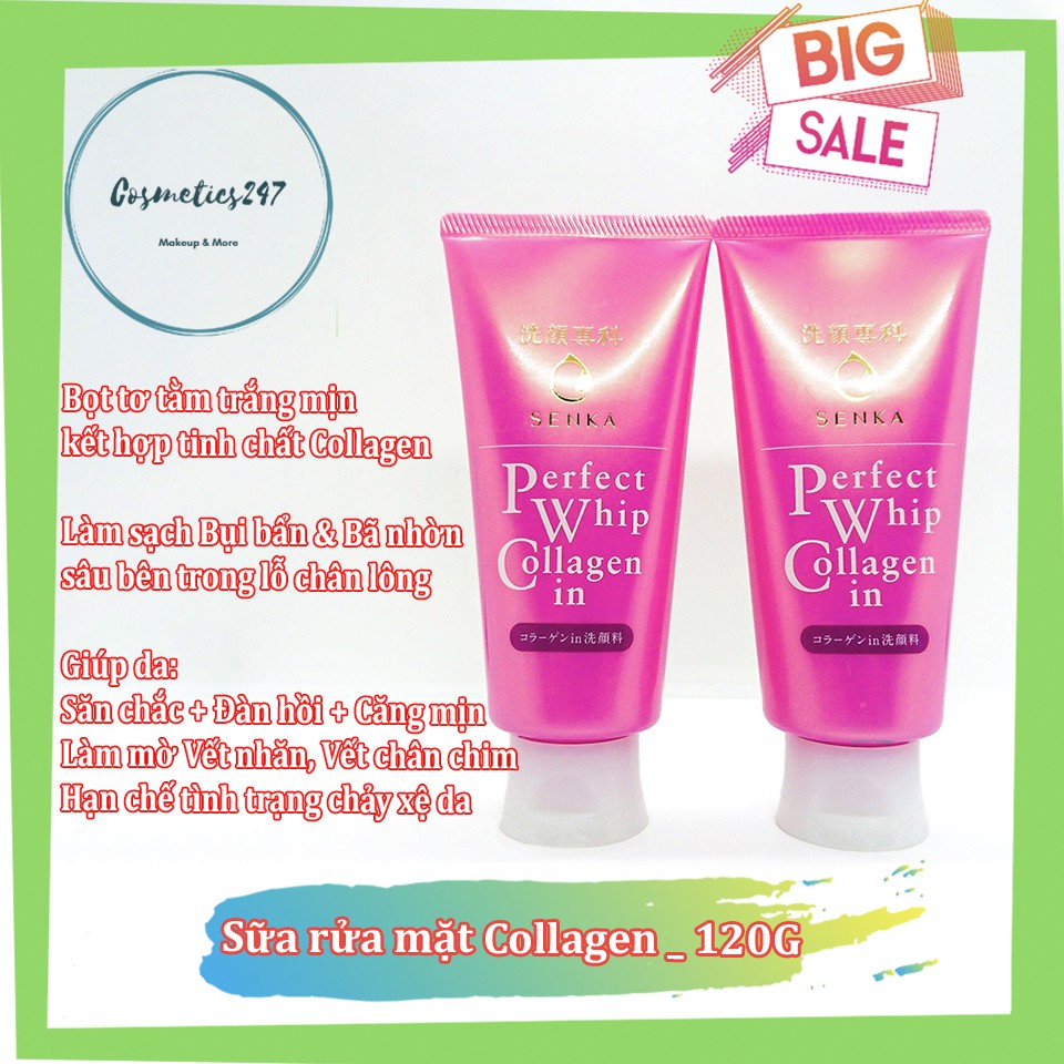 SỮA RỬA MẶT SENKA PERFECT WHIP ACNE CARE DÀNH CHO DA MỤN 100G | BigBuy360 - bigbuy360.vn