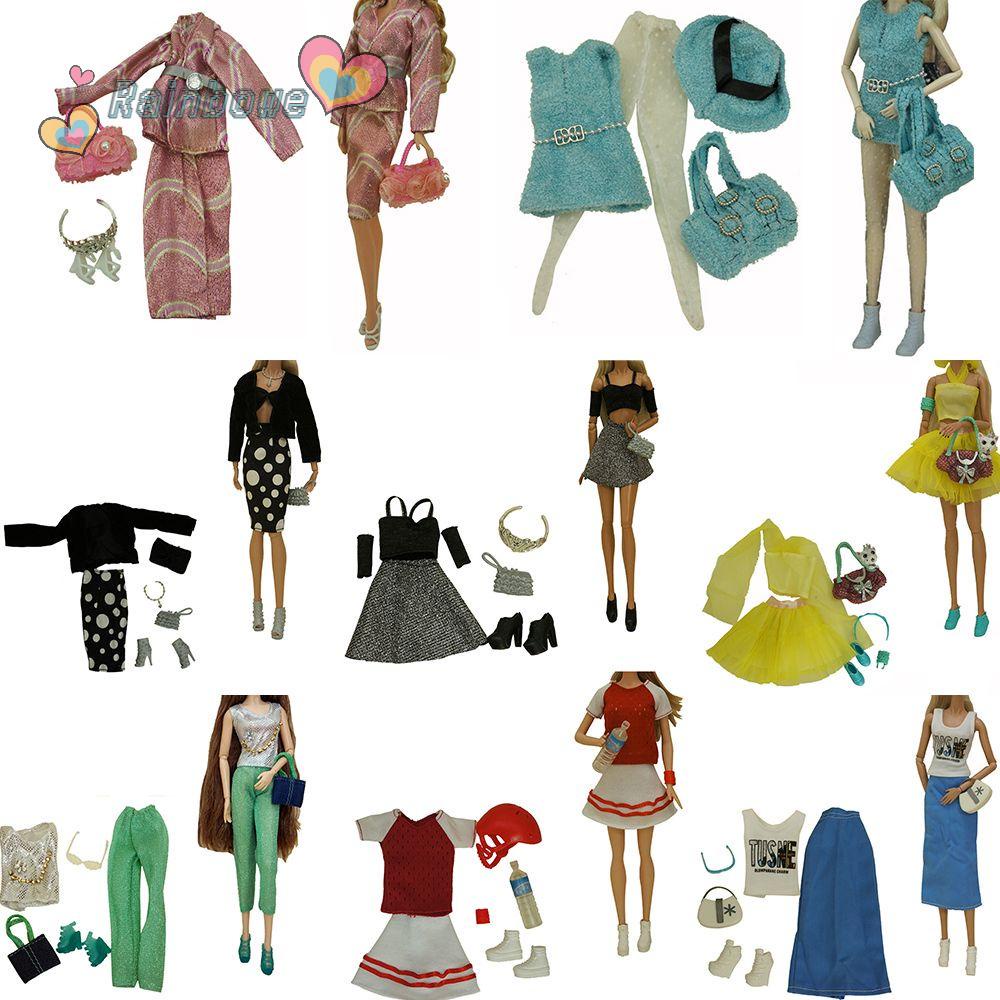 Bộ trang phục và phụ kiện xinh xắn dành cho búp bê 30cm