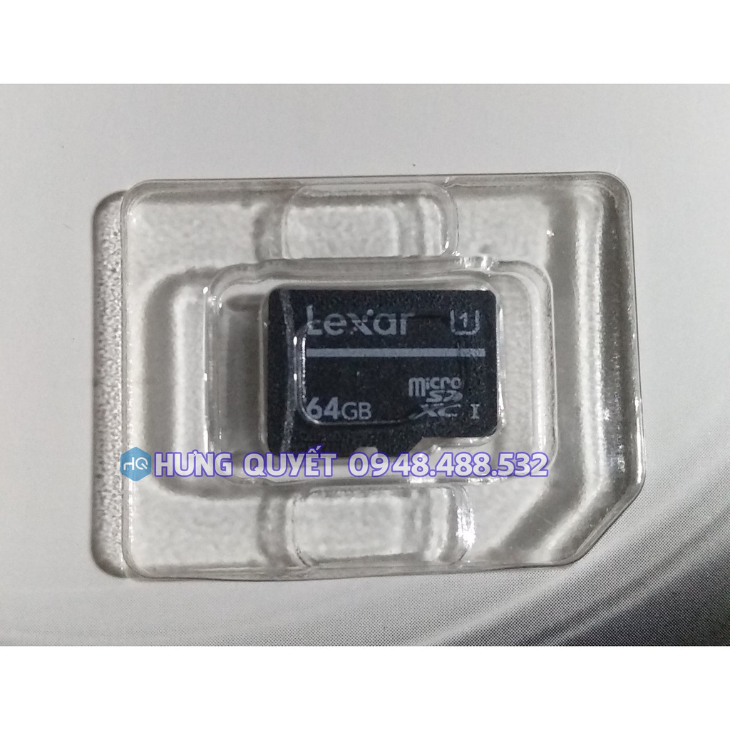 Thẻ nhớ MicroSD 64 GB Lexar class 10 UHS-I