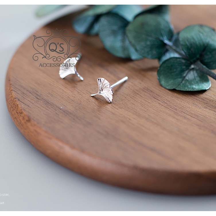 Bông tai bạc 925 hạt đậu mini khuyên nụ nhỏ nam nữ S925 BEAD QA Silver Earrings EA221102