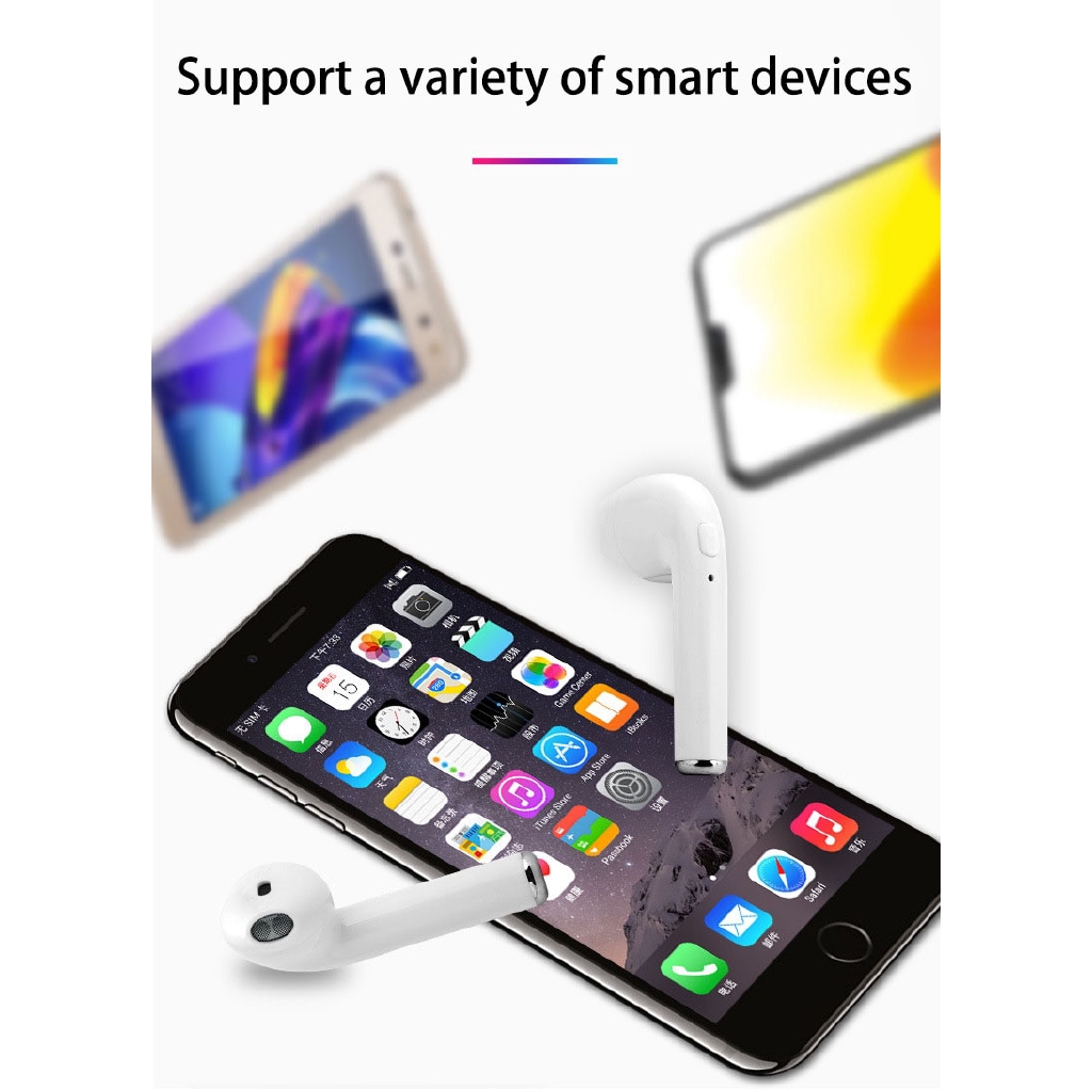 Tai nghe không dây bluetooth I7mini có hộp sạc Vitog | BigBuy360 - bigbuy360.vn