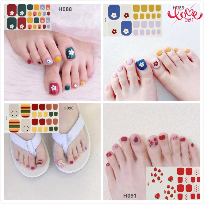 Miếng Dán Móng Tay 3D Chống Nước Độc Đáo