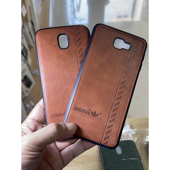 Ốp lưng da thương hiệu adidas cho samsung J7 Pro J7 Prime dẻo, mềm dàn hồi, bền đẹp