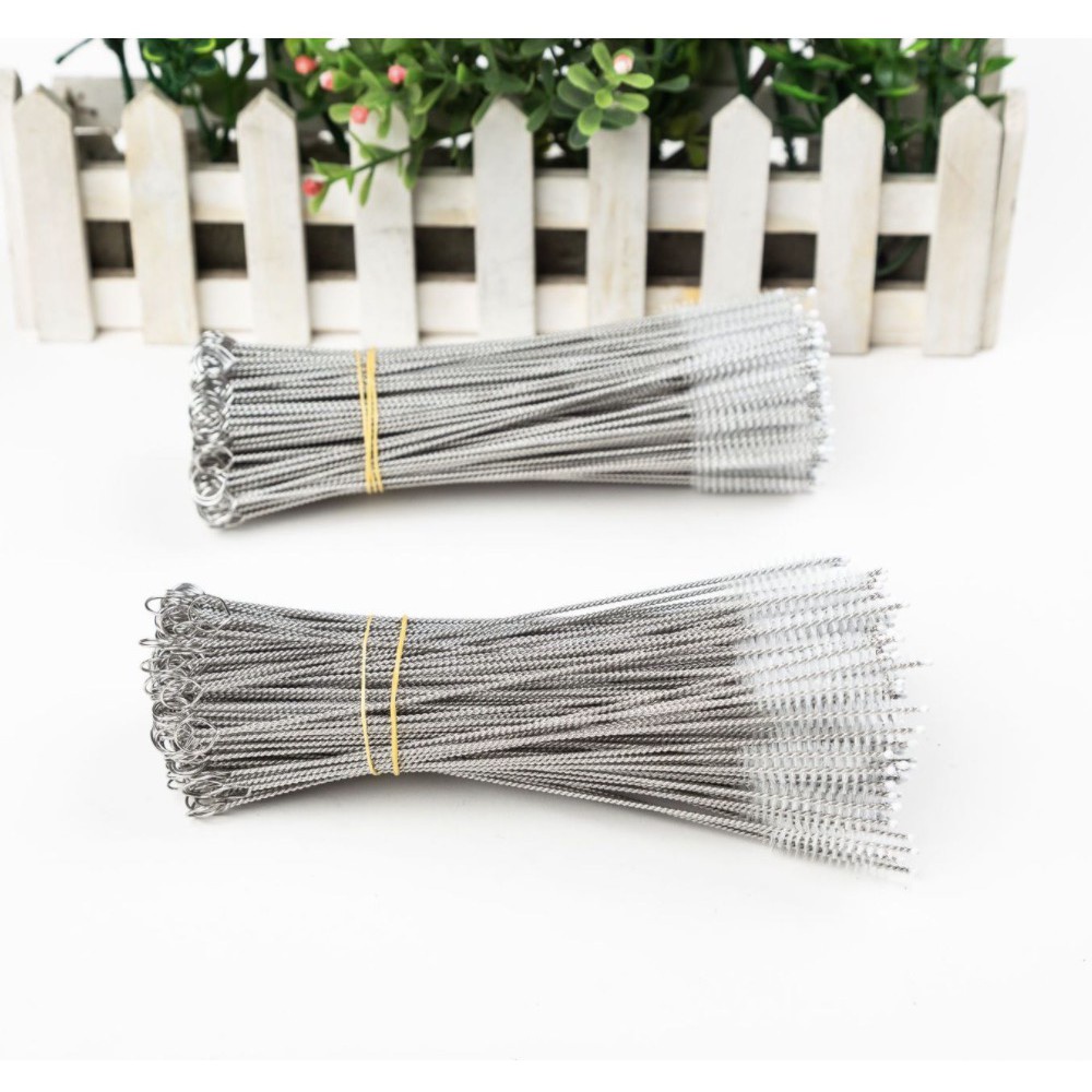 Cây cọ rửa ống hút bình nước, van bình sữa, ống hút mũi, dây ống máy hút sữa cho bé