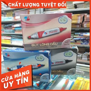 Bút Dạ Dầu 😍FREESHIP😍 Hộp 10 Bút Lông Dầu Thiên Long PM-09