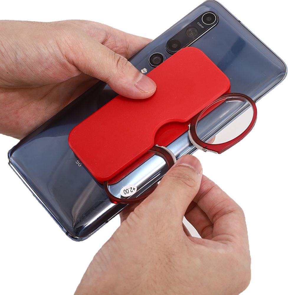 Kính Đọc Sách Mini Không Chân Di Động DANILO Presbyopic Kèm Hộp Đựng Bằng Kim Loại Cho Nam