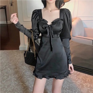 Váy Suông Body Tay Dài