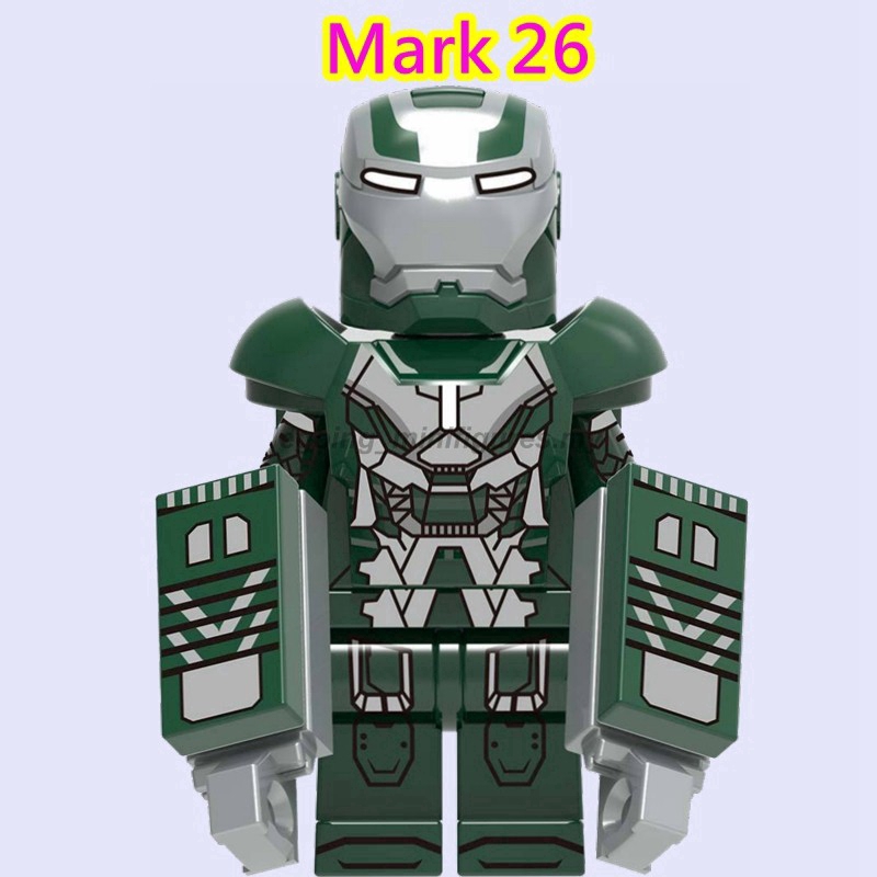 Mô Hình Nhân Vật Người Sắt Mark 85 Tony Stark Hulk Endgame Lắp Ráp