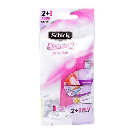 Dao cạo Schick Exacta2 Sensitive - Dao cạo cho nữ Schick COMBO 03 cái ePharmacy Tools