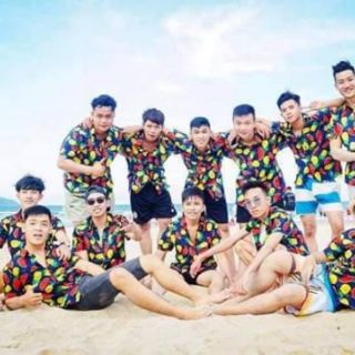 Sơ mi trái cây đi biển