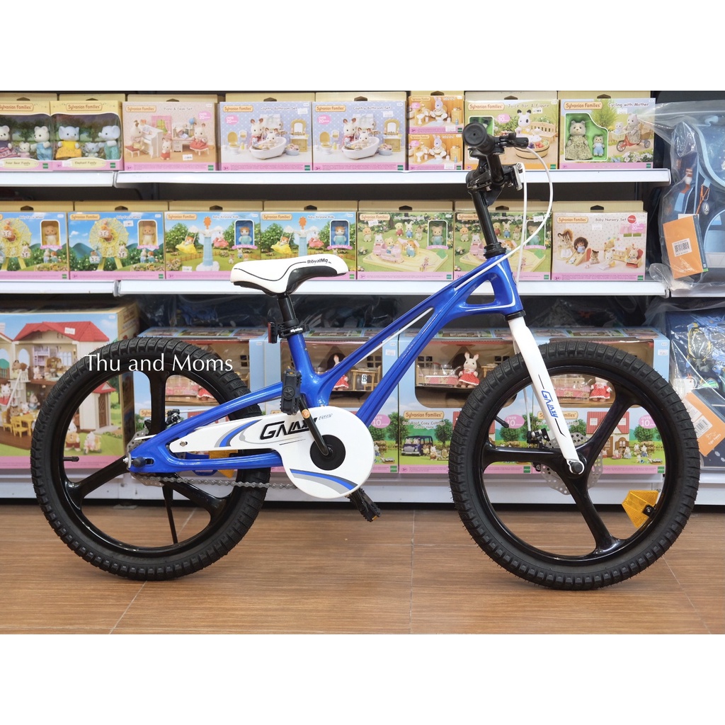 Size 18&quot; Xe đạp trẻ em Royal Baby Galaxy màu xanh ( Royalbaby - xe đạp cho bé )