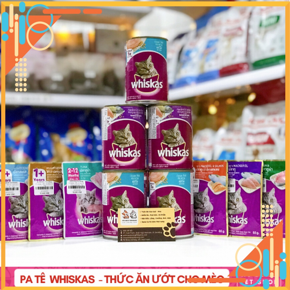 Pate Whiskas cho mèo pate cho mèo chất lượng cao