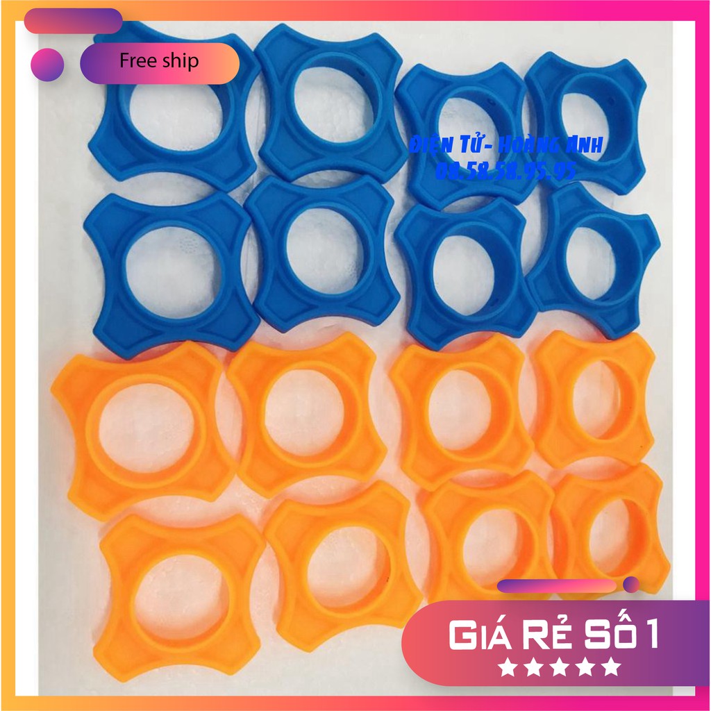 Bộ 20 cái Silicone cao su Chống Trượt Lăn Vòng Micro Trên và Dưới.