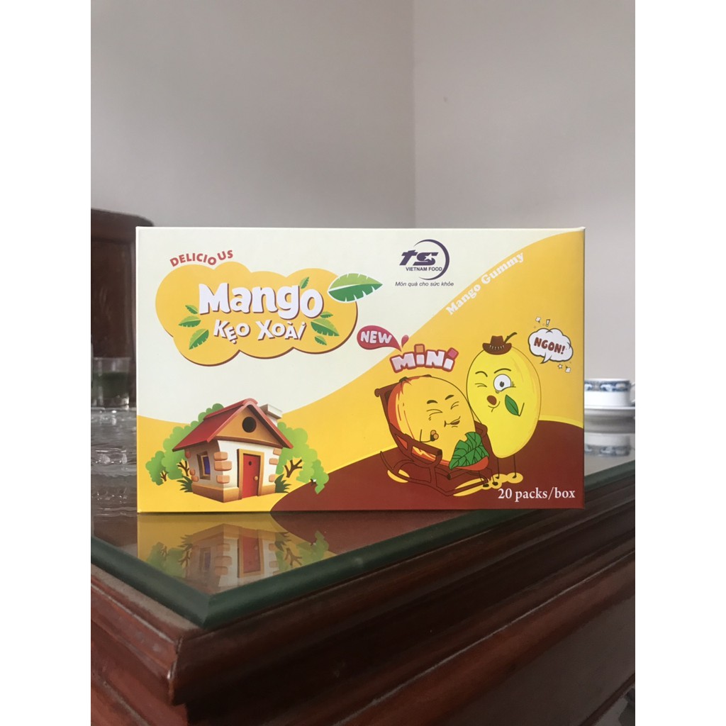 kẹo dẻo xoài sợi