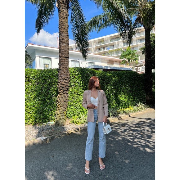 Quần jean ống suông nữ REVERCLOTHINGS Boyfriend Jeans