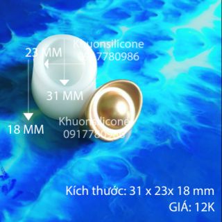 Khuôn silicone thỏi vàng