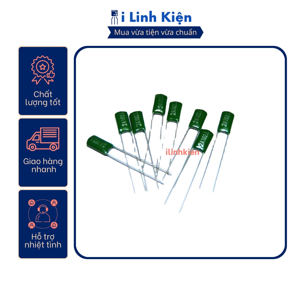 Tụ mica 0.68nF - 220nF 2A 100V