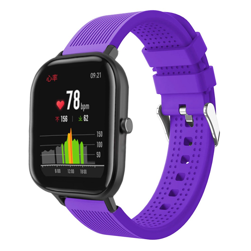 Dây đeo thay thế bằng silicon dành cho đồng hồ thông minh Huami Amazfit gts / GTS 2 mini / GTS 2e / Amazfit Bip Lite / gtr 42mm