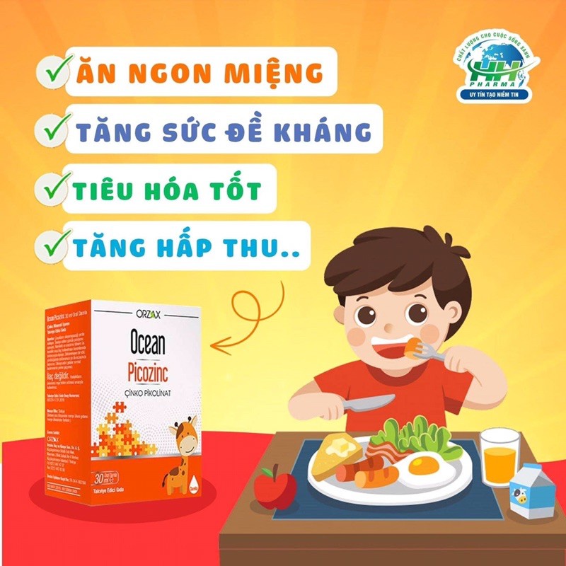 Ocean PicoZinC/Kẽm nhỏ giọt cho bé | BigBuy360 - bigbuy360.vn