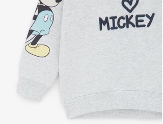 Áo nỉ zara minie & Mickey