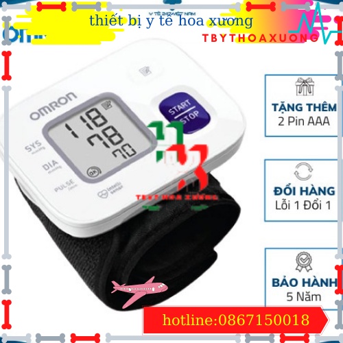 [Hàng Hhính Hãng ] Máy Đo Huyết Áp Cổ Tay Omron - HEM-6181