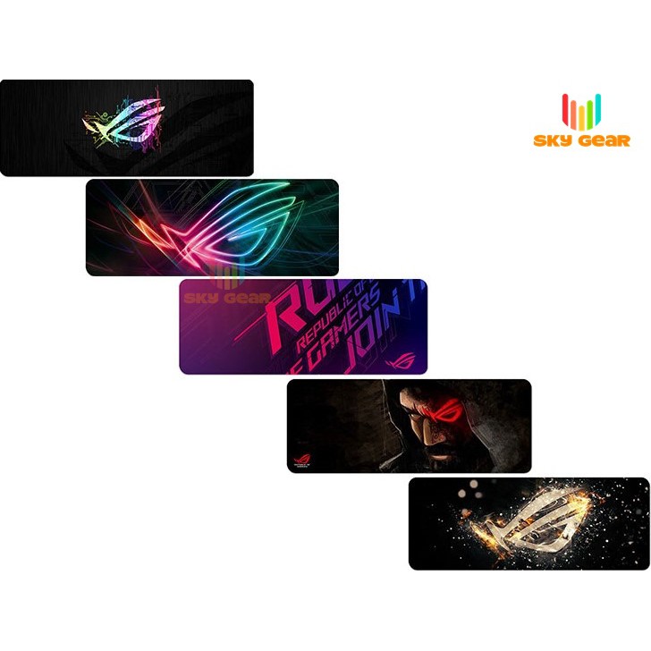 Bàn di chuột - Pad lót chuột size lớn 800x300x4mm logo ROG