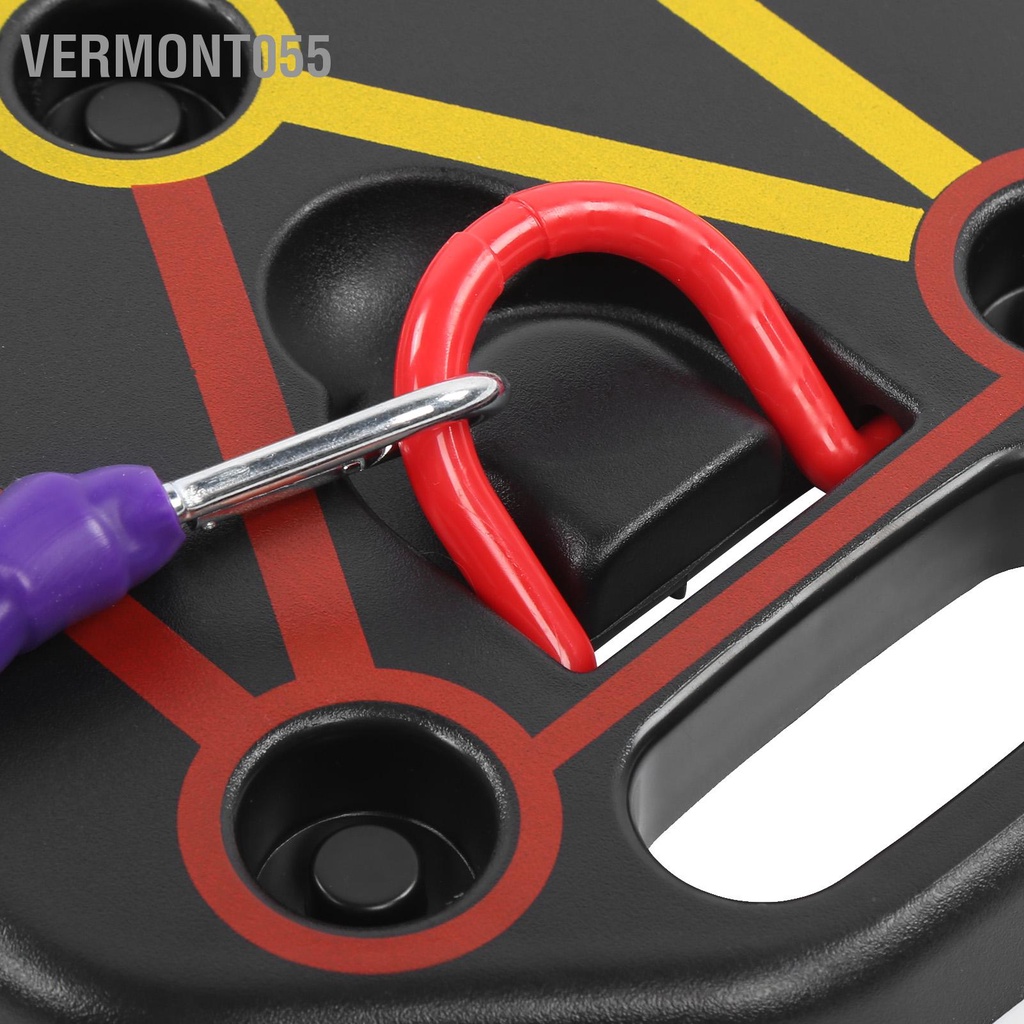 Vermont055 Bảng tập thể dục toàn thân di động với bảng huấn luyện dây căng tay đẩy lên