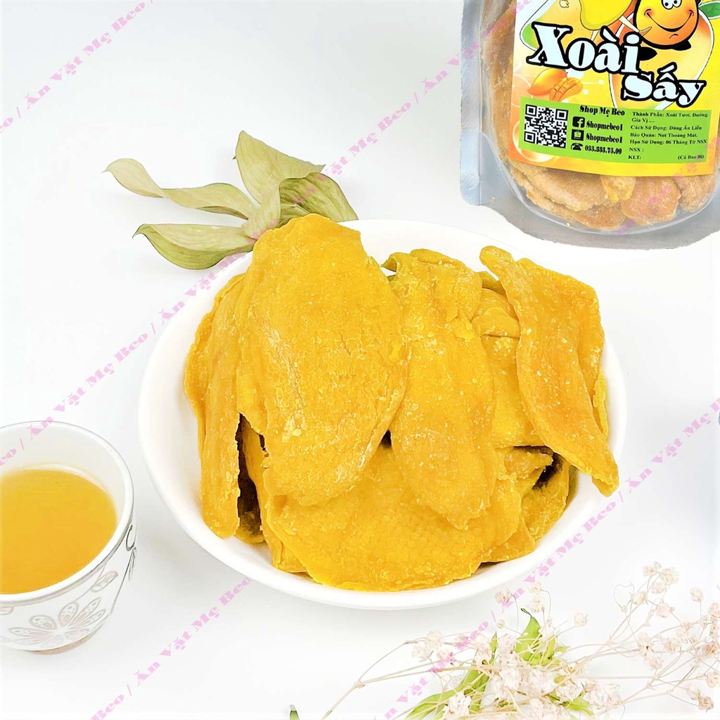 Xoài sấy dẻo Đà Lạt ngon ngọt Túi 500Gr