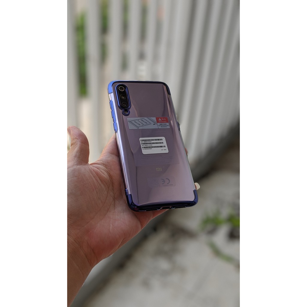 ốp dẻo trong viền bóng màu diành cho xiaomi Mi9 cực đẹp