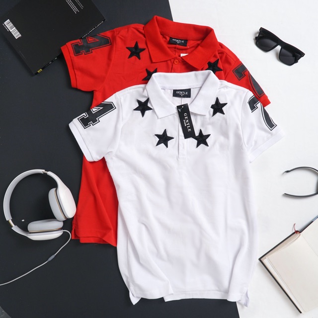 [4 MÀU ] ÁO POLO NAM CAO CẤP GENTLE MEN SAO THÊU- AP-001 | BigBuy360 - bigbuy360.vn