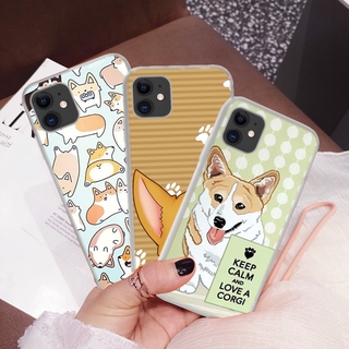 Ốp lưng họa tiết Corgi cho iPhone 12 Mini 11 Pro XR XS Max