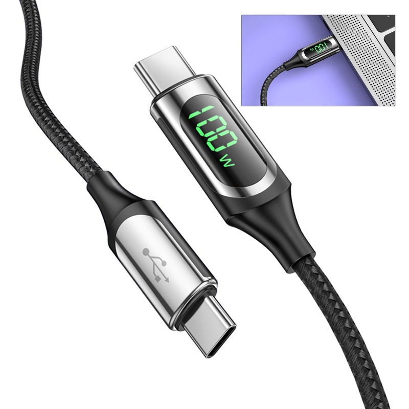 Cáp Sạc Nhanh Type-c 100w Hai Đầu Cho Điện Thoại