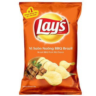 COMBO Bánh Lays Snack (05 gói/05 vị khác nhau) size lớn