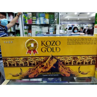 Viên uống  đông trùng hạ thảo Kozo Gold - Giúp bồi bổ cơ thể , tăng cường sức đề kháng , giảm mệt mỏi .