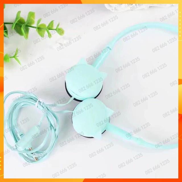 👑FREESHIP👑 HeadPhone Tai Mèo - Âm Thanh Sống Động Tạo Hình Đáng Yêu