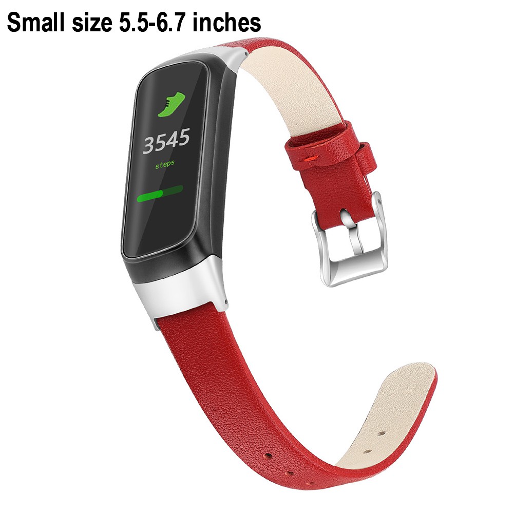 Dây Đeo Bằng Da Cho Đồng Hồ Thông Minh Samsung Galaxy Fit Sm-R370