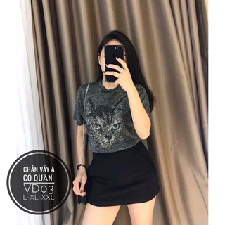 Chân váy A Bigsize size có quần (55-90kg)HOẢ TỐC HCM