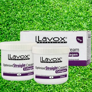 Thuốc duỗi Lavox Optimized tím siêu nhanh siêu mạnh 500mlx2 cao cấp mùi nhẹ