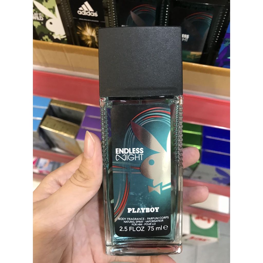 Nước hoa nam Play boy, lưu hương thơm lâu, hương thơm nam tinh - chai 75ML, hàng nội địa Đức.
