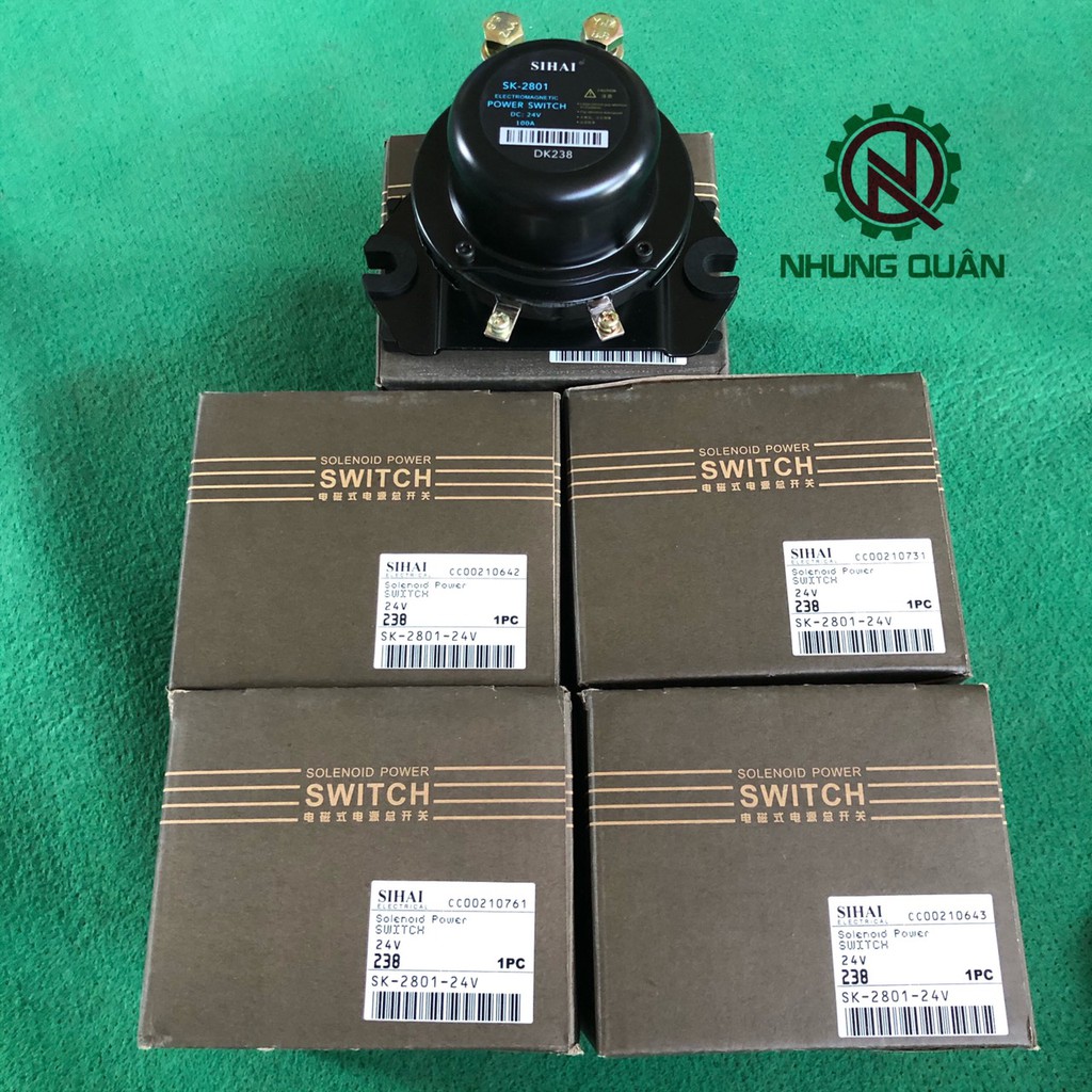 Cắt mát điện 12v và 24v sihai chính hãng
